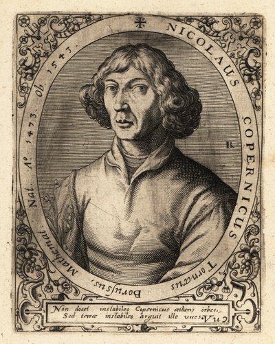 Nicolaus Copernicus, polímata de la era del Renacimiento de Theodore de Bry