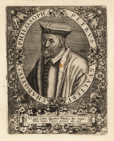Pierre Gautier Chabot, escritor humanista francés. de Theodore de Bry