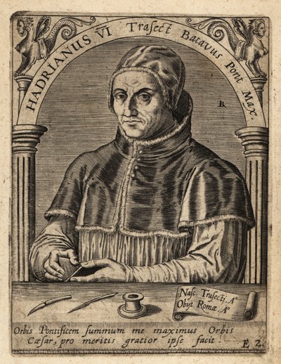 Papa Adriano VI de Theodore de Bry