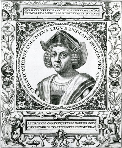 Retrato de Cristóbal Colón (1451-1506) de 