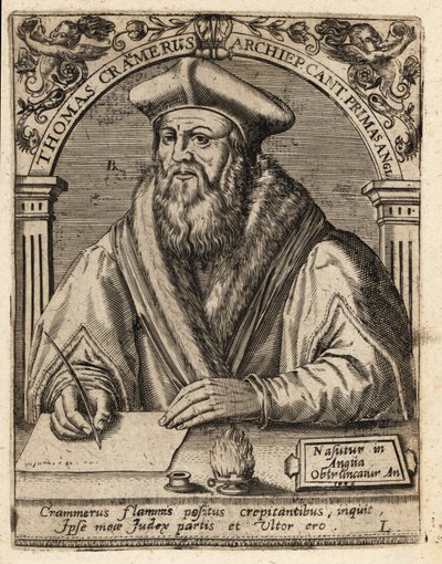 Thomas Cranmer de Theodore de Bry