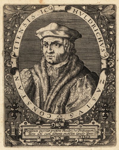 Ulrich Zasius de Theodore de Bry