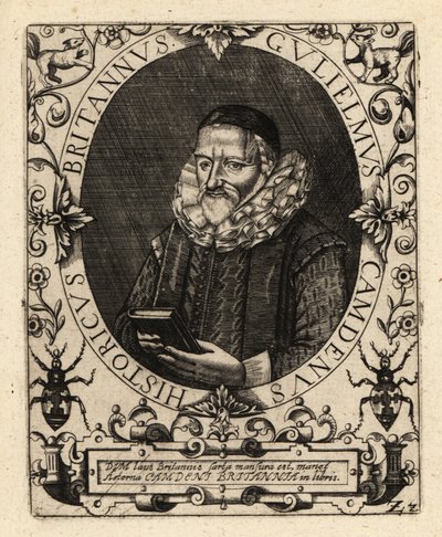 William Camden, anticuario inglés. de Theodore de Bry