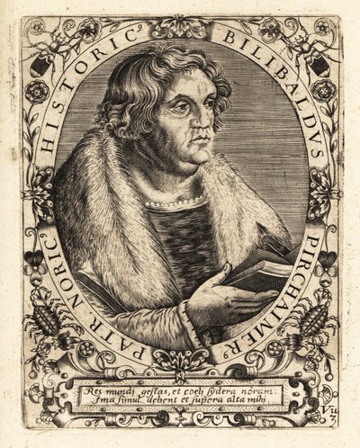 Willibald Pirckheimer, abogado alemán de Theodore de Bry