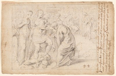 Ulises recibe el Homenaje de las Siervas Leales de Theodore van Thulden