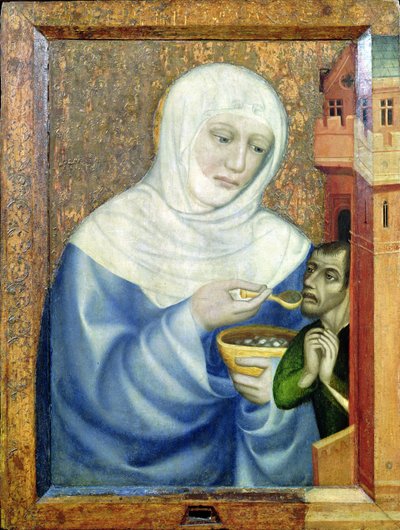 Santa Isabel de Hungría (1207-31) de Theodoricus of Prague
