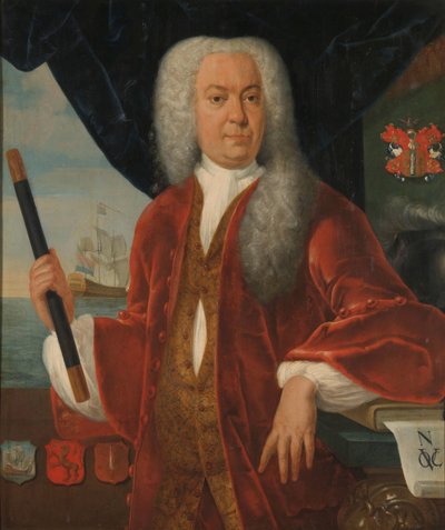 Adriaan Valckenier (1737-1741)
Retrato de Adriaan Valckenier, Gobernador General de la Compañía Holandesa de las Indias Orientales de Theodorus Justinus Rheen