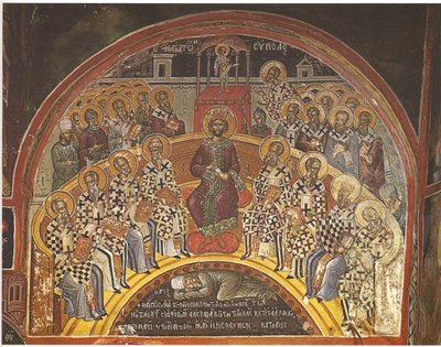 Primer Concilio de Nicea, primera mitad del siglo XVI de Theophanes Strelitzas