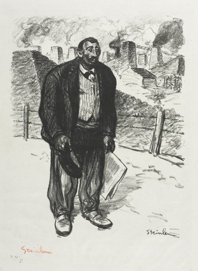 El trabajador honrado de Théophile Alexandre Steinlen
