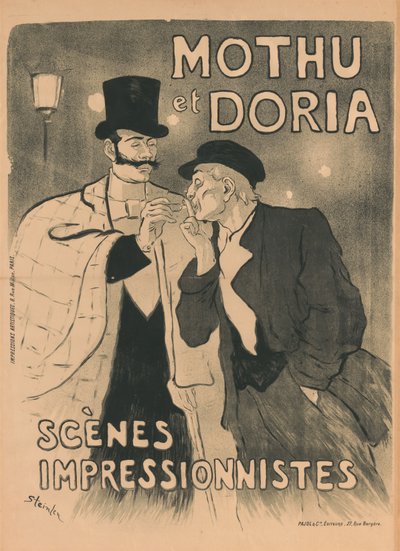 Mothu y Doria de Théophile Alexandre Steinlen