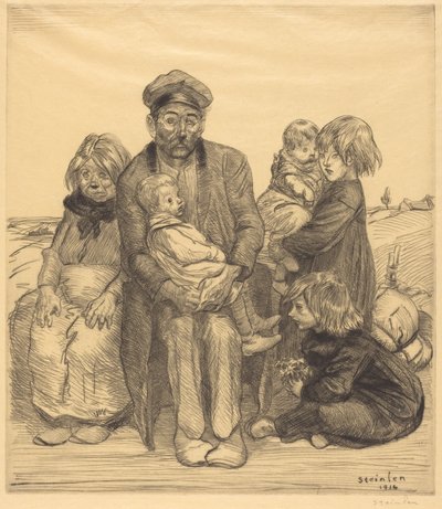 Gente pobre de Théophile Alexandre Steinlen