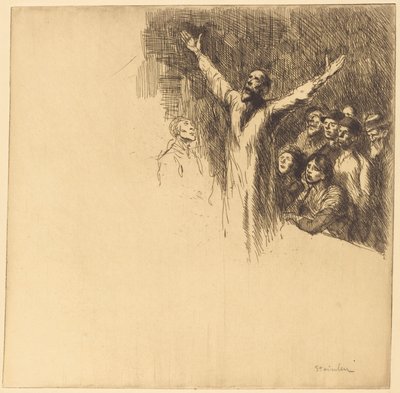 Profeta de Théophile Alexandre Steinlen