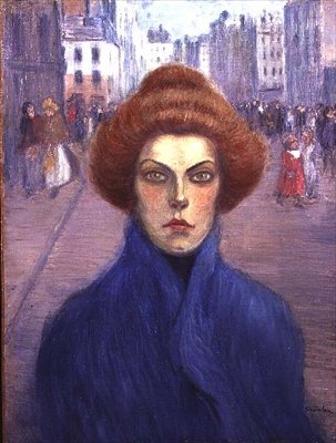 El regreso a casa por la tarde de Théophile Alexandre Steinlen