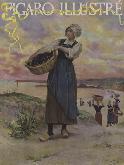 Portada de Le Figaro Illustré, septiembre de 1891 de Theophile Louis Deyrolle