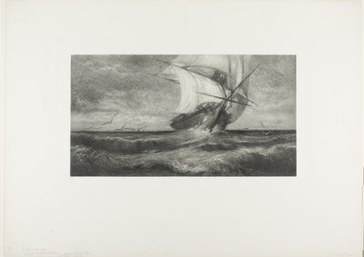 El barco fantasma de Theophile Narcisse Chauvel