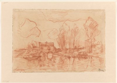 Paisaje cerca de Nijmegen de Theophile de Bock