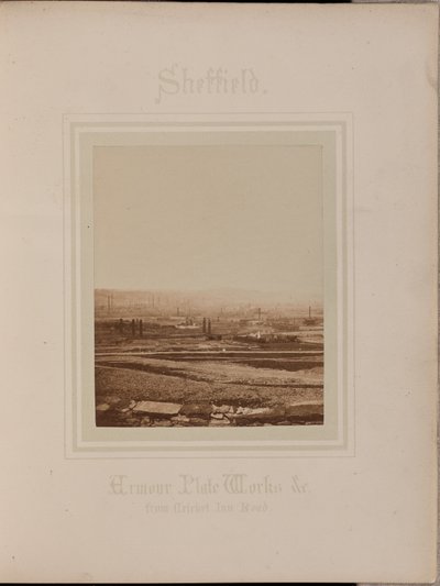 Armour Plate Works c., desde Cricket Inn Road de Theophilus Smith