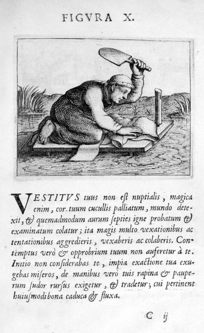 Figura de profecía X de Prognosticatio Eximii Doctoris Paracelsi, 1536 de Theophrastus Bombastus von Hohenheim Paracelsus