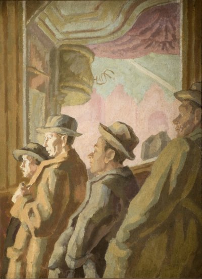 Audiencia del Music Hall, 1945 de Therese Lessore
