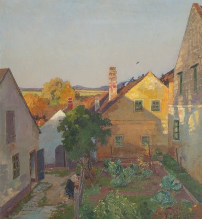 en el sol de la tarde de Therese Schachner