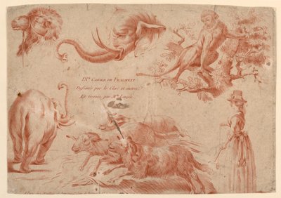Página de título, de "IXe Cahier de Fragment" de Therèse Éléonore Lingée