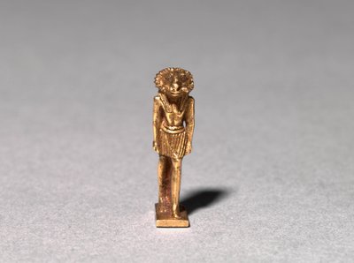 Amuleto de una deidad con cabeza de carnero, Dinastía 22 o posterior, c.945-715 a.C. de Third Intermediate Period Egyptian