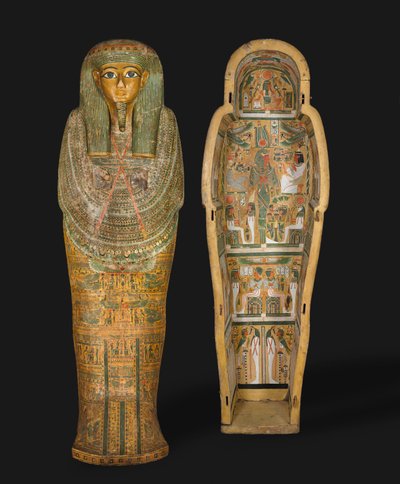 Ataúd de Bakenmut, finales de la XXI a principios de la XXII dinastía, c.1000-900 a.C. de Third Intermediate Period Egyptian