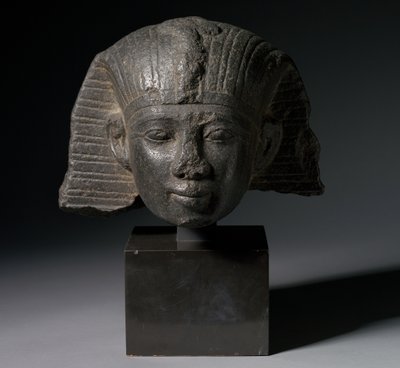 Cabeza de un rey, 21ª o 22ª Dinastía, c.1069-715 a.C. de Third Intermediate Period Egyptian