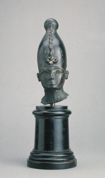 Cabeza del dios Osiris de Third Intermediate Period Egyptian