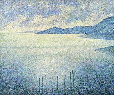 Escena Costera, c. 1892-1893 de Théo van Rysselberghe