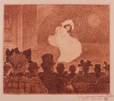 Le Café Concert, 1896 de Théo van Rysselberghe