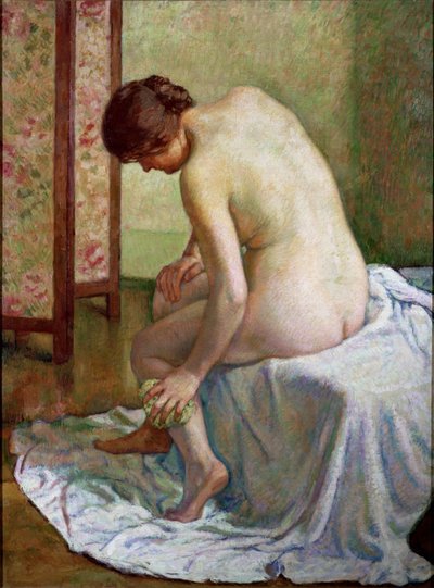 El bañista de Théo van Rysselberghe