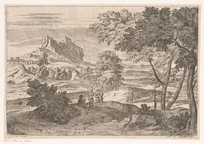 Paisaje arcádico con figuras y conejos
Suite de Paysages (título de la serie) de Théodore