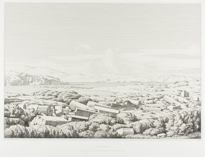 Cícladas: los Pórticos de Filipo, Puerto de Dhílos, Rinea (o Gran Dhílos) y Tínos de Théodore Caruelle d