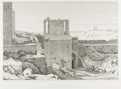 La Acrópolis de Atenas de Théodore Caruelle d