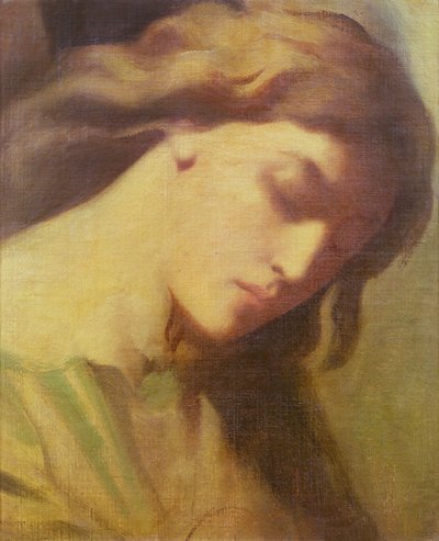 Un ángel, estudio para el Monte de los Olivos de Théodore Chassériau