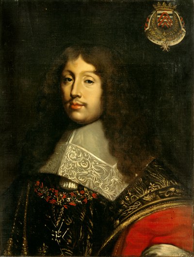 Retrato del Duque Francois de la Rochefoucauld (1613-1680), escritor francés de Théodore Chassériau
