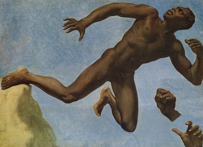 Estudio de un desnudo negro, 1838 de Théodore Chassériau