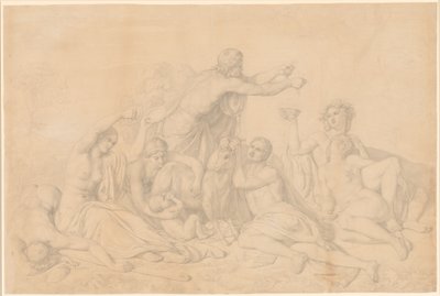 La Lactancia de Júpiter de Théodore Chassériau