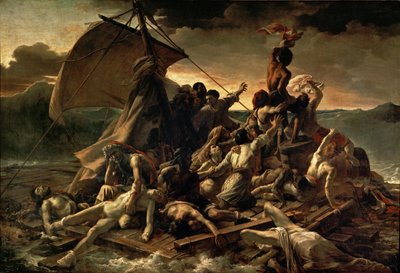 En francés:  Le Radeau de La Méduse La Balsa de la Medusa de Theodore Gericault