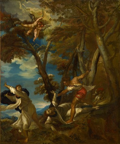 Martirio de San Pedro (según Tiziano) de Theodore Gericault