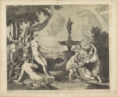 Diana descubre el embarazo de Calisto. de Théodorus van Kessel