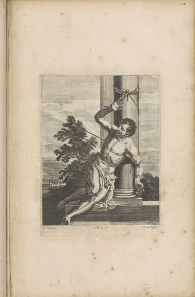 martirio de san sebastián de Théodorus van Kessel