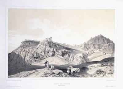 La Acrópolis en Corinto de Théodose du Moncel
