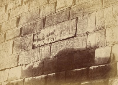 Inscripciones jeroglíficas en Elephanta de Théodule Devéria
