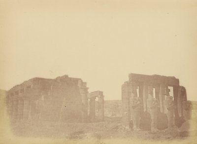 Vista General del Ramesseum de Théodule Devéria
