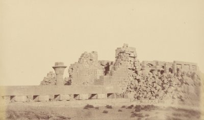 Paseo cubierto de Tothmes III, Karnak de Théodule Devéria