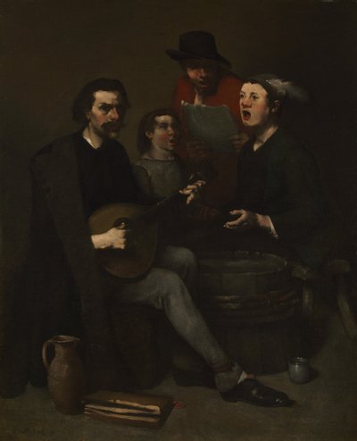 Cantantes, 1863-1868 de Auguste Theodule Ribot