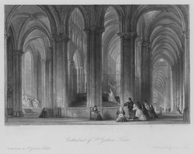 Catedral de San Gatien, Tours de Thomas (after) Allom