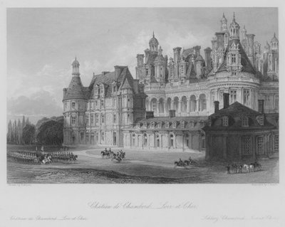 Castillo de Chambord, Loir-et-Cher de Thomas (after) Allom